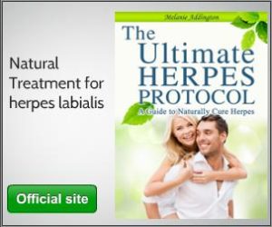 what is the treatment of herpes labialis?